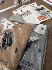 U.S. Polo Assn. микс мужской и женской одежды, оптом