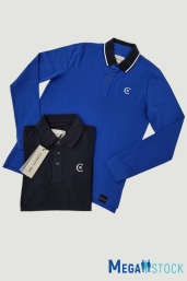 Cerruti 1881 мужские поло с длинным рукавом, оптом