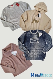 Guess толстовки и свитера, сток оптом