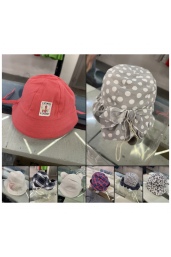 REVERSIBLE, ALETTA BABY микс детских летних шапочек оптом