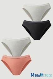 PETITE FLEUR женские трусы (упаковка 2 шт), сток оптом
