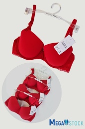 Simone Perele красные бюстгальтеры, сток оптом