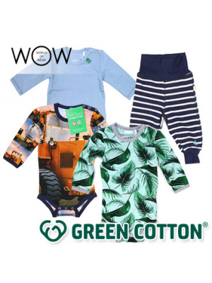 GREEN COTTON детская одежда оптом