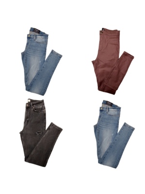 Микс женских джинсов брендов группы BESTSELLER (Vero Moda, Only, Vila)