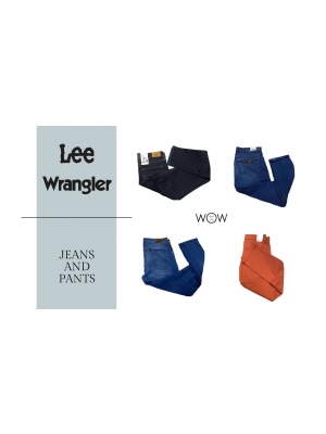 WRANGLER & LEE джинсы для женщин и мужчин оптом