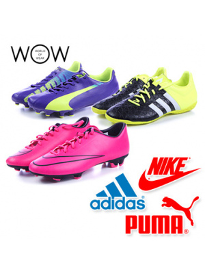 ADIDAS, NIKE, PUMA  футбольные бутсы для мужчин оптом
