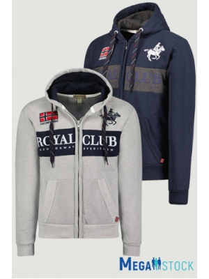 Geographical Norway мужские толстовки с капюшоном, оптом