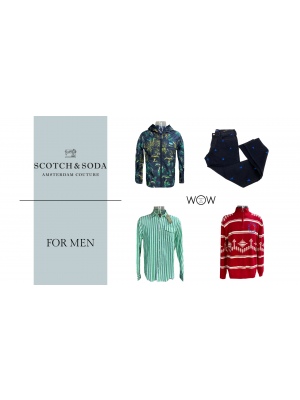 Мужская одежда оптом SCOTCH&SODA оптом