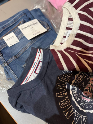 Микс брендовой одежды, сток категории C (Nike, Adidas, Tommy Hilfiger, Levi’s, Hugo Boss)