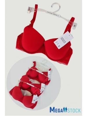 Simone Perele красные бюстгальтеры, сток оптом