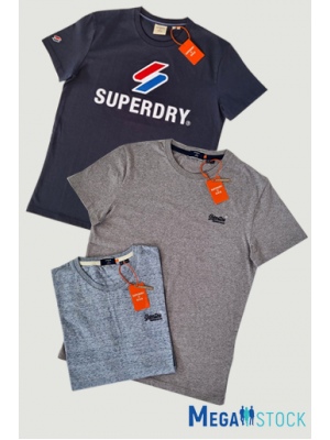 Мужские футболки Superdry (Великобритания), сток оптом