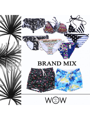 BRAND MIX мужские плавки и женские купальники оптом