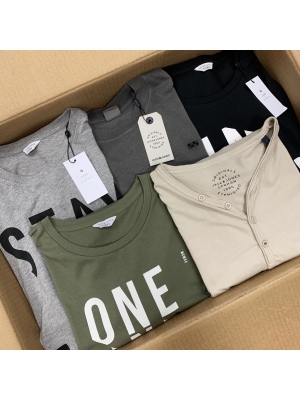 JACK & JONES мужские футболки с длинным рукавом микс оптом