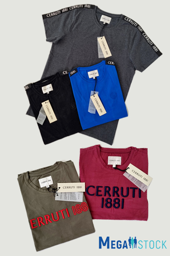 Мужские футболки Cerruti 1881, сток оптом