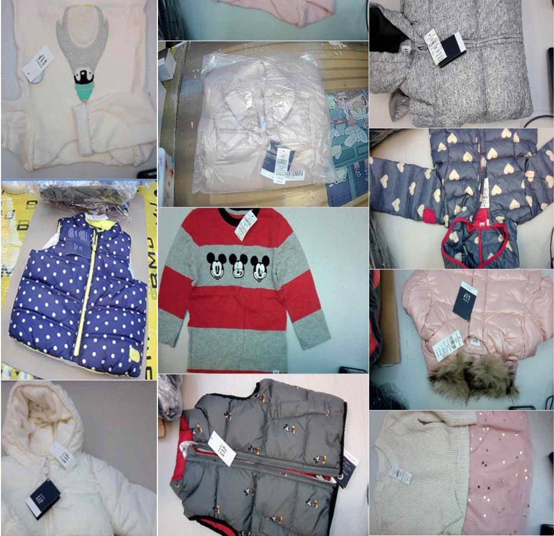 Детская одежда от Baby GAP / Kinder GAP – осень-зима, сток оптом