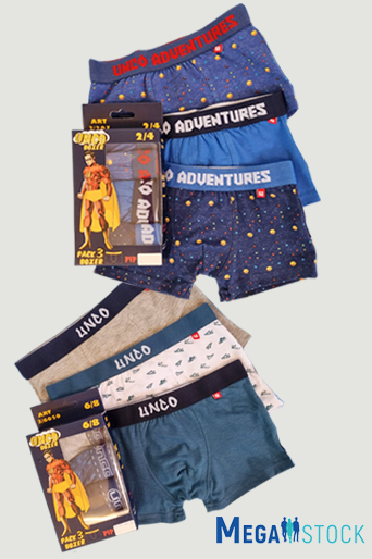 Unco Underwear трусы-боксеры для мальчиков (упаковка, 3 шт.) оптом